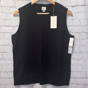 NWT  Black A•New Day Dressy Vest